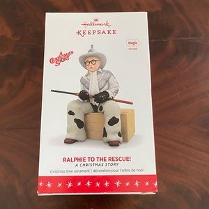 Hallmark A Christmas Story Ralphie to the Rescue Ornament NIB